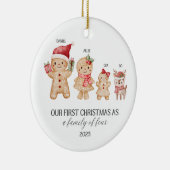 Family of Four Ornament セラミックオーナメント (右)