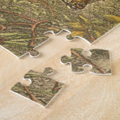 Family of Roe - Deers in a Forest ジグソーパズル (側面)