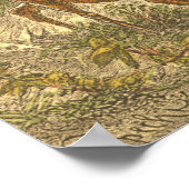 Family of Roe - Deers in a Forest ポスター (角)