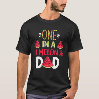 Family One In A Melon Dada Birthday Party Matching Tシャツ