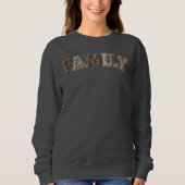 Family Patchwork Sweatshirt スウェットシャツ (正面)