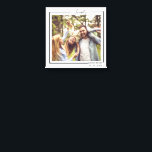 Family Personalized Photo and Text Typography キャンバスプリント<br><div class="desc">Family Personalized Photo and Text Typography wall art - Canvas Print from - add your own photograph and text to this great canvas</div>