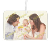 FAMILY Photo ✨ラブリーカスタム カーエアーフレッシュナー (裏面)