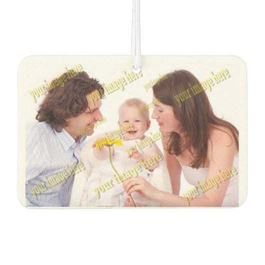 FAMILY Photo ✨ラブリーカスタム カーエアーフレッシュナー (正面)