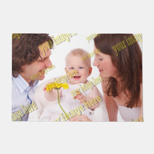 FAMILY Photo ✨ラブリーカスタム ドアマット (正面)