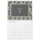 Family Photo 2024カレンダーフローラ背景 カレンダー (1月 2019)