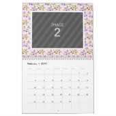 Family Photo 2024カレンダーフローラ背景 カレンダー (2月 2019)