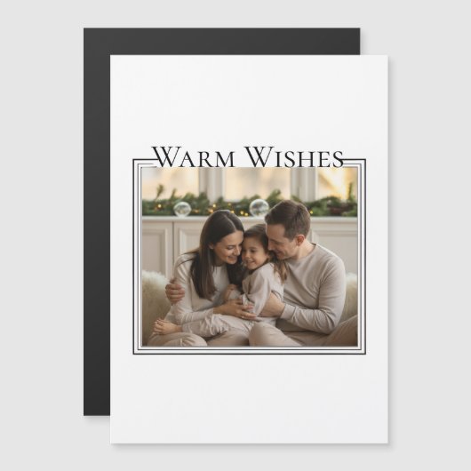 Family Photo Christmas Card (正面/裏面)