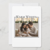 Family Photo Christmas Card (正面)