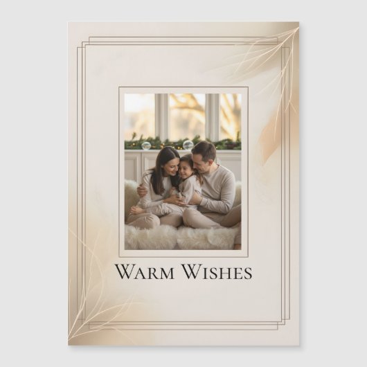 Family Photo Christmas Card (正面)