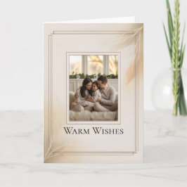 Family Photo Christmas Card カード