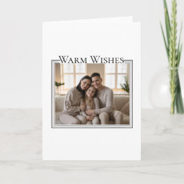 Family Photo Christmas Card シーズンカード