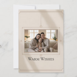 Family Photo Christmas Card シーズンカード