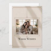 Family Photo Christmas Card シーズンカード (正面/裏面)