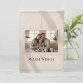 Family Photo Christmas Card シーズンカード (スタンド正面)