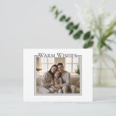 Family Photo Christmas Card シーズンポストカード (スタンド正面)