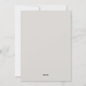 Family Photo Christmas Card | Happy Holidays シーズンカード (裏面)