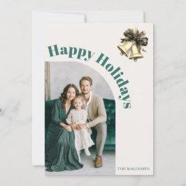 Family Photo Christmas Card | Happy Holidays シーズンカード