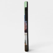 Family Photo Collage light green 4 Picture Case-Mate iPhoneケース (裏面/左)