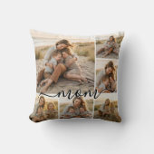 Family Photo Collage Mother Keepsake クッション (正面)