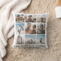 Family Photo Collage Peel And Stick Photo Tile