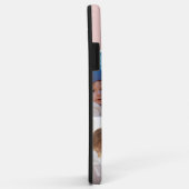Family Photo Collage pink 4 Picture Case-Mate iPhoneケース (裏面/右)