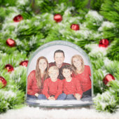FAMILY PHOTO CUSTOM SNOW GLOBE (クリスマス)
