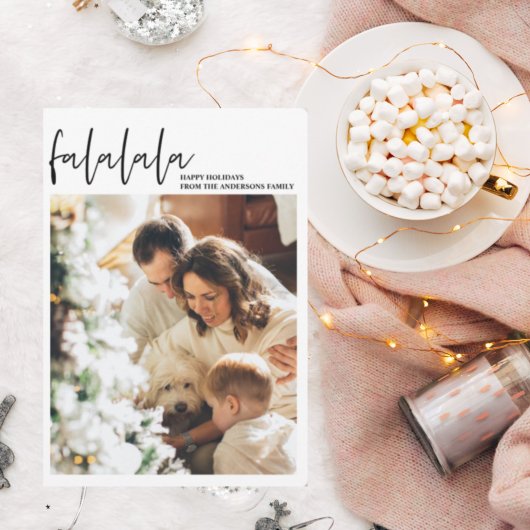 Family Photo Falalala | Happy Holidays