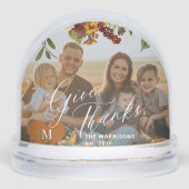 Family photo keepsake Thanksgiving fall decor (正面)
