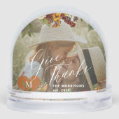 Family photo keepsake Thanksgiving fall decor (裏面)