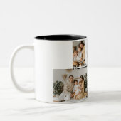 Family Photo Mug | Add Custom Photos and Text ツートーンマグカップ (左)