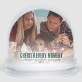 Family Photo with Dog Ugly Sweater Christmas (正面)