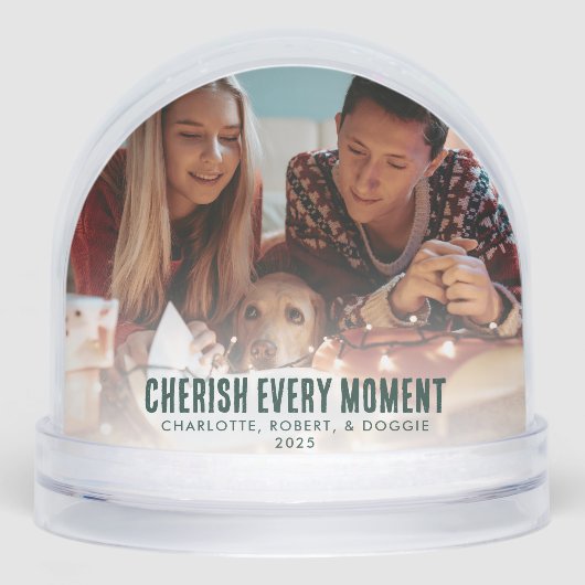 Family Photo with Dog Ugly Sweater Christmas (正面)