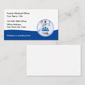 Family Physician Medical Office Business Card 名刺 (正面/裏面)