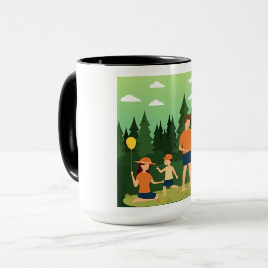 FAMILY PICNIC マグカップ (正面左)