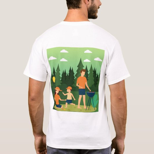 FAMILY PICNIC Tシャツ (裏面)