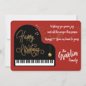 Family Portrait Carol in Crimson & Gold シーズンカード (正面)