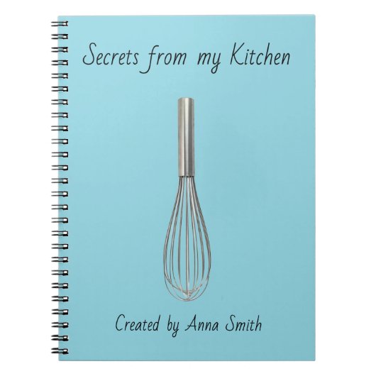 Family Recipe Book ノートブック (正面)