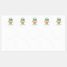 Family Recipes Kitchen Stickers