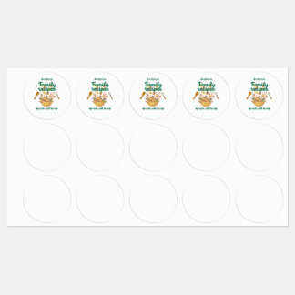 Family Recipes Kitchen Stickers ラベル