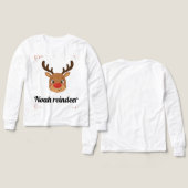 Family Reindeer Matching Mugs (デザイン 正面＆背面)