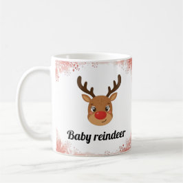 Family Reindeer Matching Mugs コーヒーマグカップ