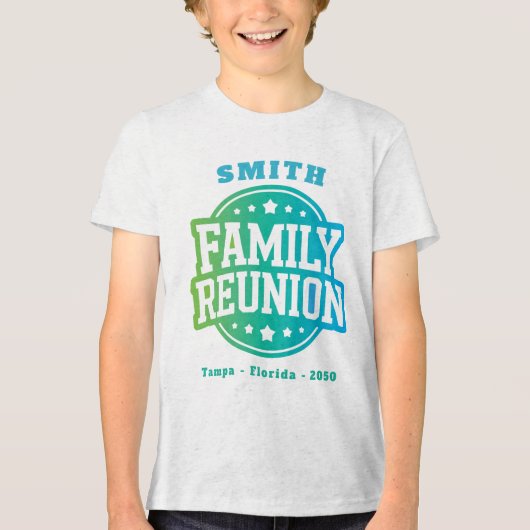 Family Reunion  トライブレンドＴシャツ (正面)