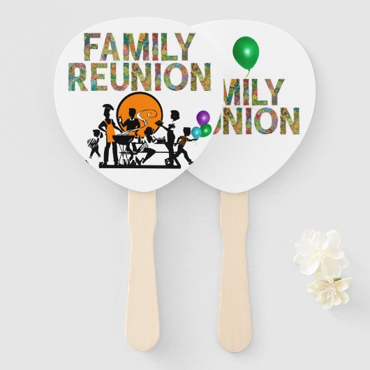 Family reunion ハンドファン (正面&裏面)