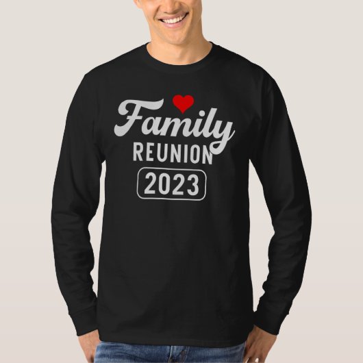 Family Reunion 2023 Meeting Celebration Family Mat Tシャツ (正面)