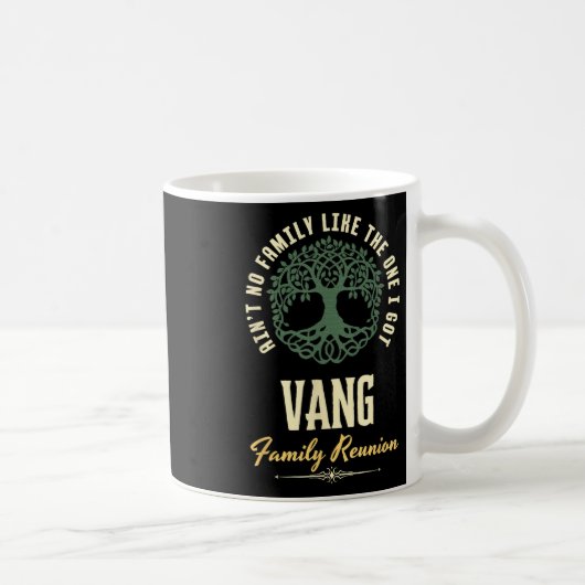 Family Reunion 2025 Matching Design - Vang  コーヒーマグカップ (右)