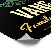 Family Reunion 2025 Matching Design - Vang ポスター (角)