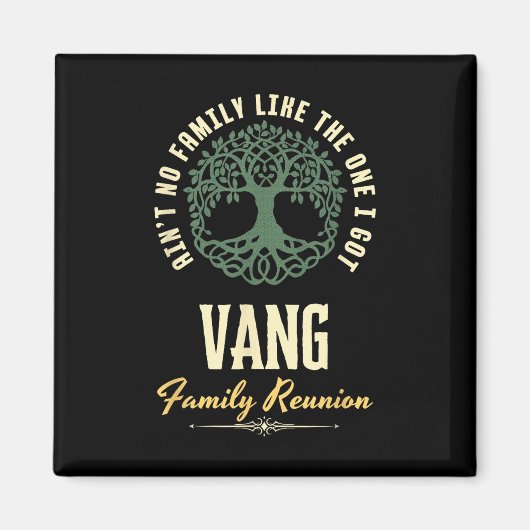 Family Reunion 2025 Matching Design - Vang  マグネット (正面)