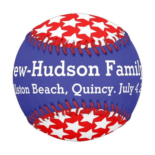 Family Reunion All-Star Baseball 野球ボール (裏面)