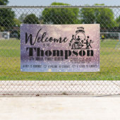 Family Reunion Banner (Purple Passion) 横断幕 (インサイチュ)